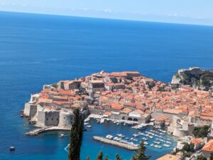 Dubrovnik Old Town from Bosanka