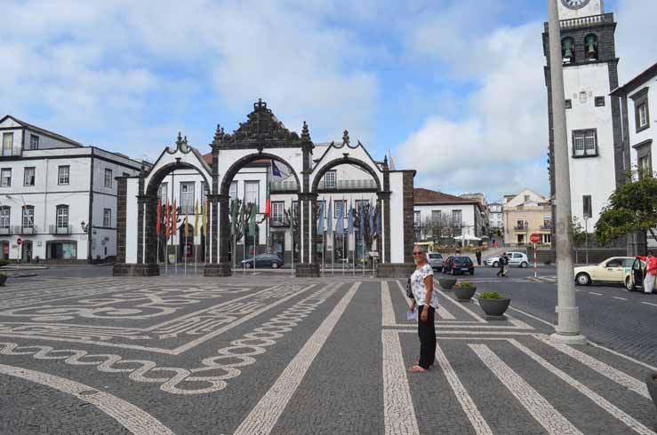 City Gates in Ponta Delgarda