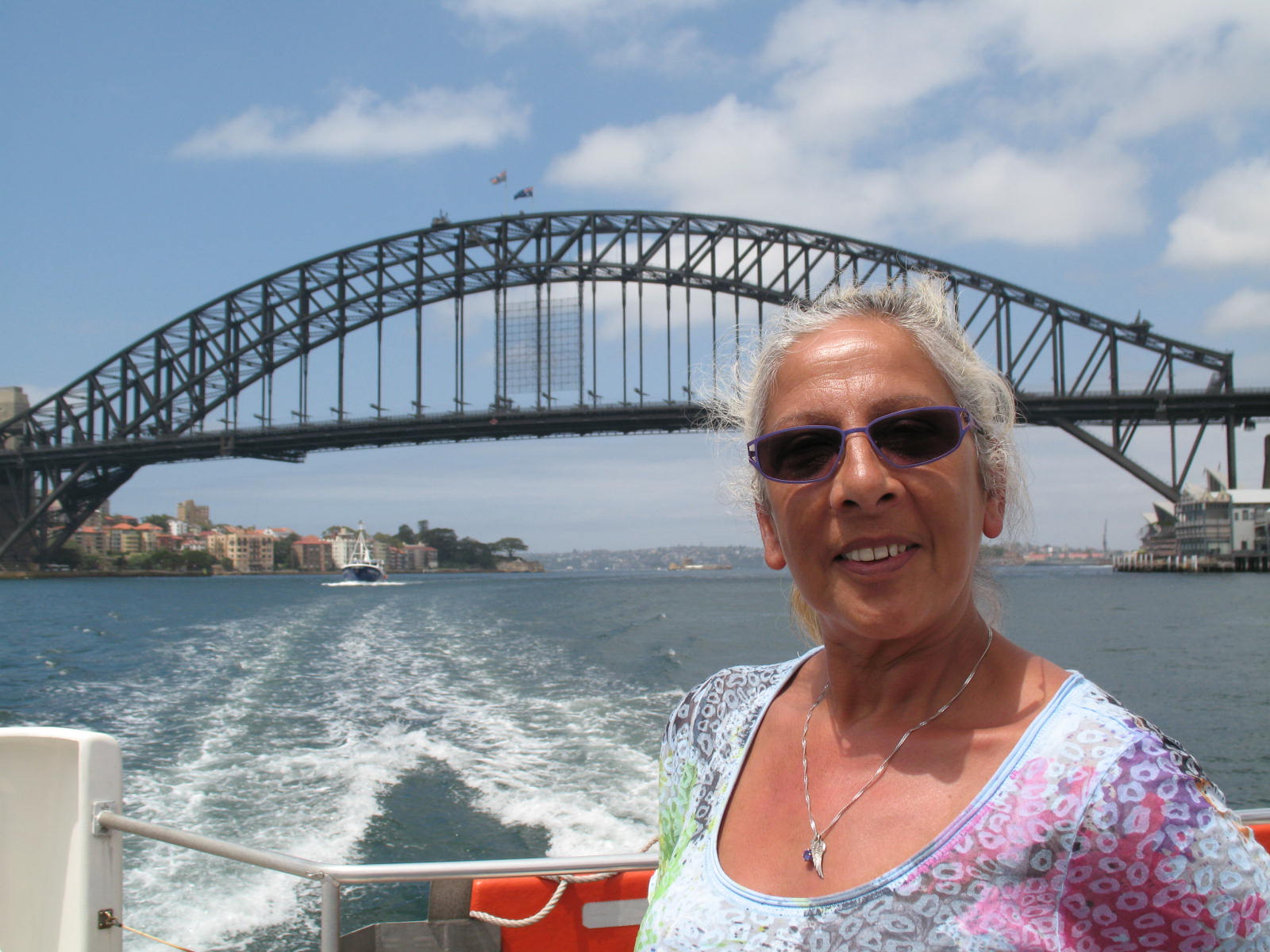 Sydney harbour bridge - what else! Linda - who else!