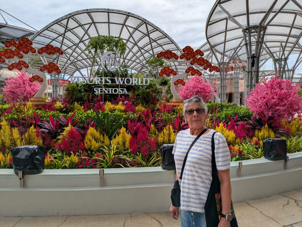 Lynda at Sentosa Resorts World