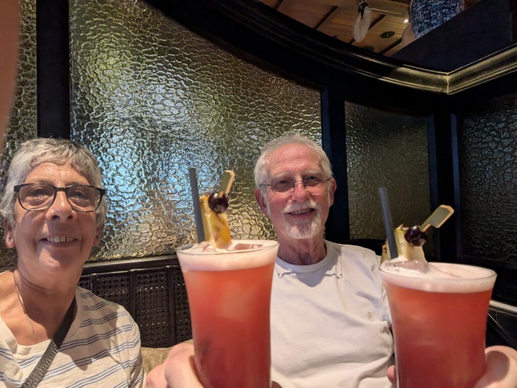 Singapore Sling at Raffles Hotel, Singapore