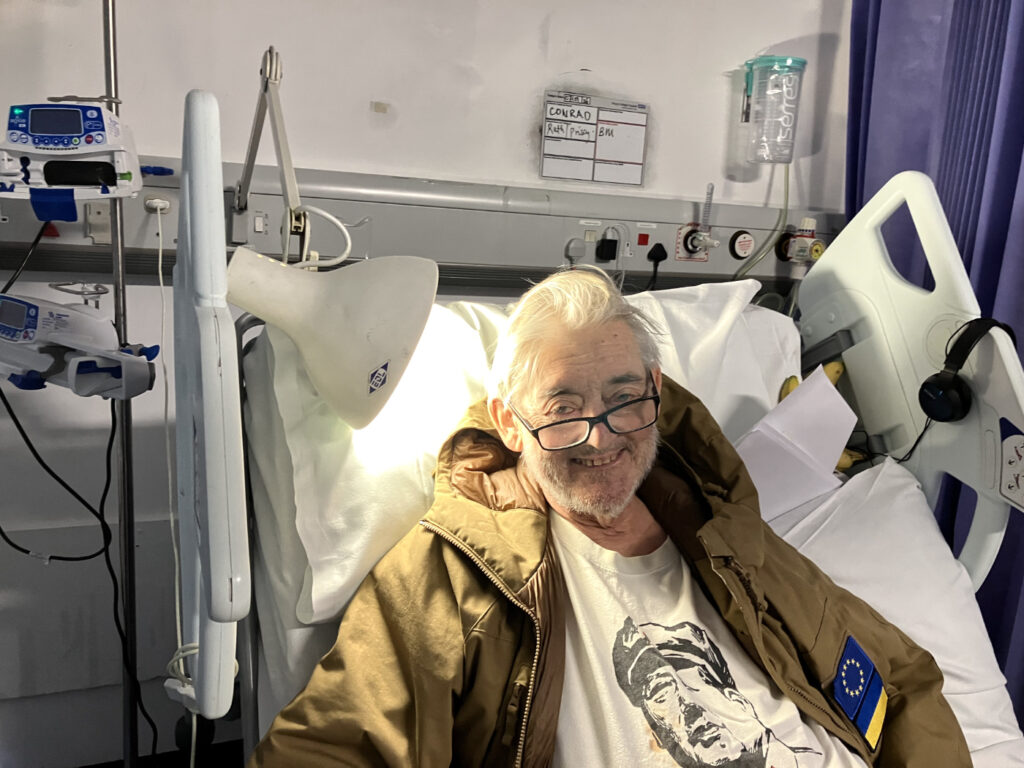 Conrad in King's Teaching Hospital, London